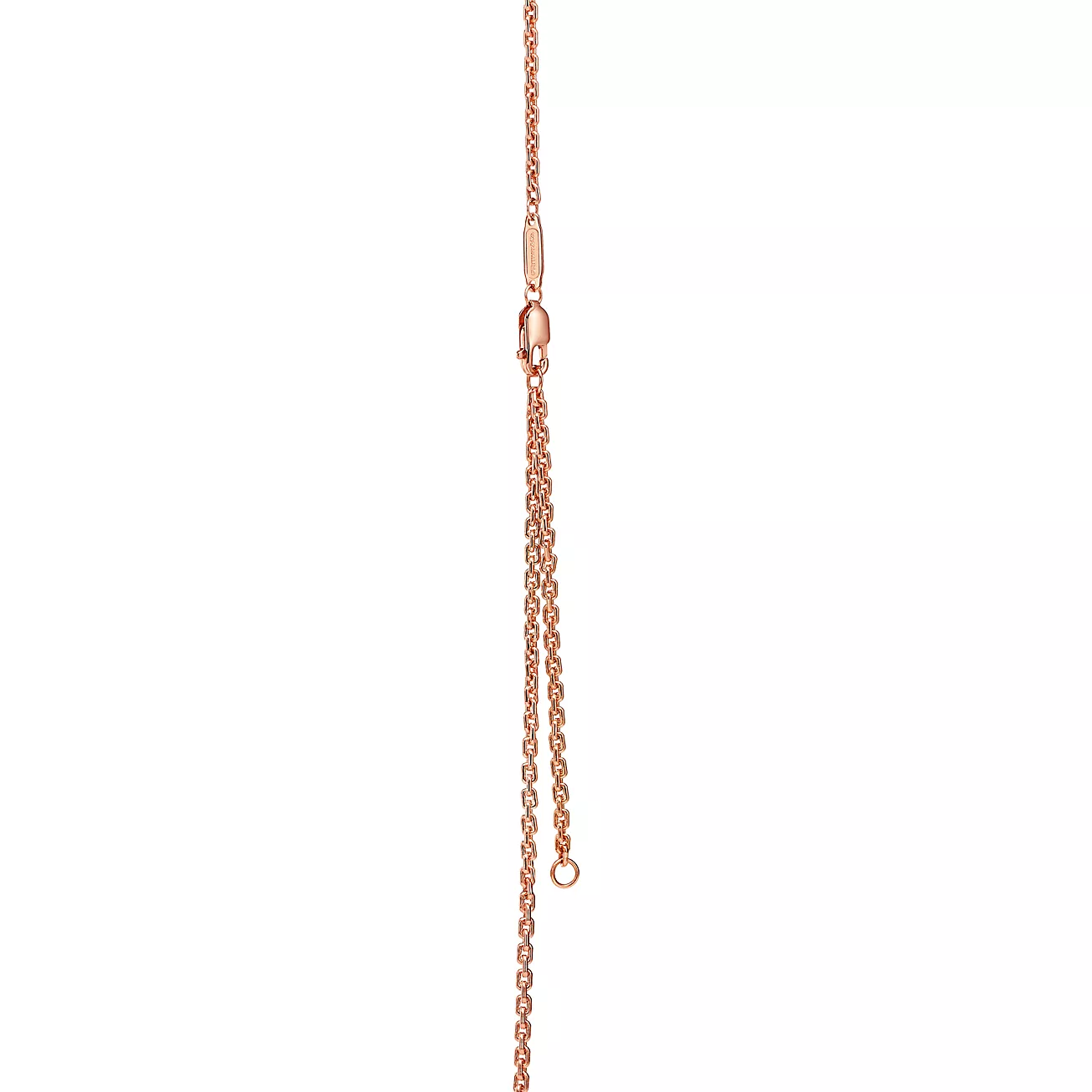 Tiffany Lock Small Pendant in Rose Gold - Image 2