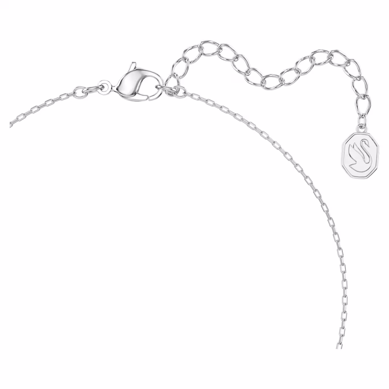 Swarovski Women Metallic Symbolica Rhodium Plated Star Pendant Necklace - Image 4